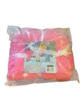 Moosh Moosh kids Unicorn Plush Hooded Blanket - OSFM NWT